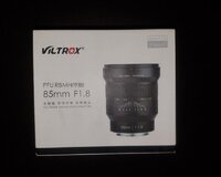 Viltrox 85mm f1.8 Manuel Focus for Sony fe