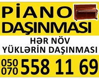 Pianino və printerlərin daşınması