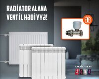 Seksiya və panel radiatorlar Faizsiz 81