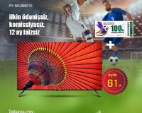 Televizorlar İlkin ödənişsiz, %siz kreditlə | Aom