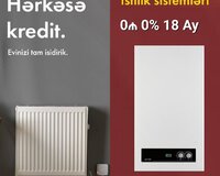Kombi ve radiatorlar Türkiye istehsali Daxili kreditlə 33