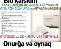 Bio Kalsium-sümük,diş,qan,dəri,ürəkdamar,şiş,əzələ
