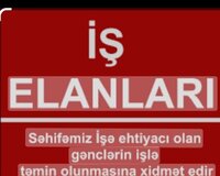 İş elanları, yazib iş axtara bilərsiniz