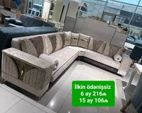 Türkiye istehsali künc divanlar sifarişlə İlkin ödənişsiz 66