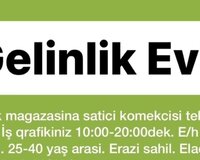 Gelinlik mağazasına köməkçi tələb olunur
