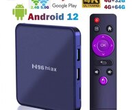 H96 Max Android 12 Tv Box Ultra Hd 5g Netflix Media Player