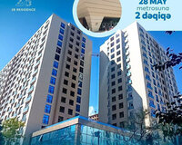 28 Residence kompleks,28 May metrosu 4 otaq , Nəsimi rayonu