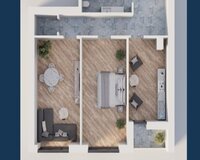 Lökbatan qesebesi, 2 комната , Qaradağ район