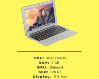 notebook apple Macbook Air a1465
