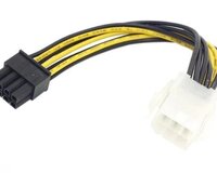 6 pin to 8 pin Pci Express Power Converter Cable for Gpu