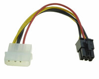 4 Pin Molex Lp4 To 6-Pin Pci Express (pci-e)