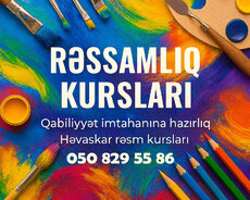 Rəssamlıq dərsləri Uşaqlar və böyüklər üçün