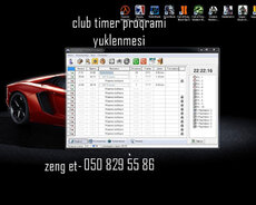 Club Timer Sisteminin quraşdırılması