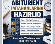 Abituriyent və buraxılış imtahanlarına hazılıq