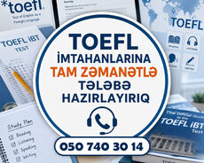 Toefl imtahanına hazırlıq