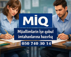 Miq imtahanında yüksək nəticə