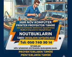 Kompüter və Printer Təmiri Xidməti