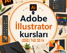 Adobe Illustrator Kursu Dizayni Peşəyə Çevirin