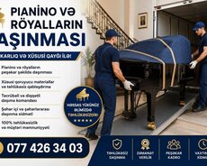 Pianino daşınması Röyal daşınması