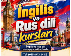 İngilis və Rus Dilini danışıq dərsləri