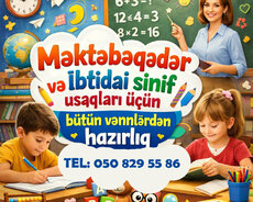 Məktəbəqədər və İbtidai Sinif Hazırlığı Az-və Rus bölmə