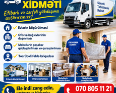 Yükdaşıma xidməti evlərin köçürülməsi