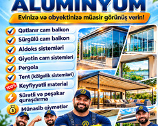 Cam Balkon Duş Kabina Pirilla Meherççer Pillekan Usta