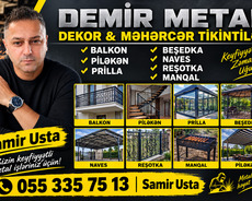 Perilla Balkon Meherccer Cam Balkon Usta