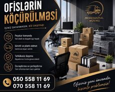 Ofislerin daşinmasi.yükdaşıma xidməti