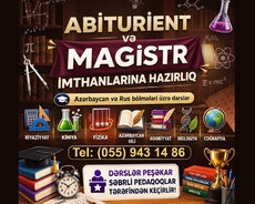 Abituriyent Magistr Hazırlığı Az Rus bölmə
