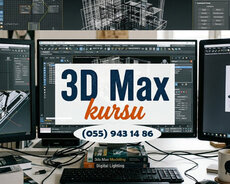3ds Max V-ray Peşəkarları Yetişdiririk