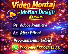 Adobe premiere After effekt kursu