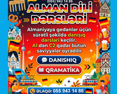 Almaniyaya gedənlər üçün Alman dili kursu
