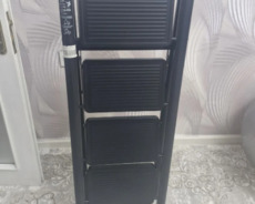 4 piləkən 95 sm hündurlüyü olan qara rəngdə yüngül asan daşı