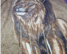 Taxt üçün pələng ilində yaxşı vəziyyətdə az işlənmiş ikiüzlü