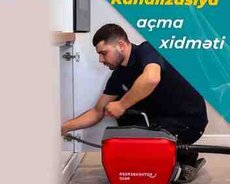 Kanalizasiya açma xidməti