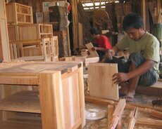 Mebellerin endrimlə hazırlanması