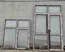 Plastik qapı və pəncərə