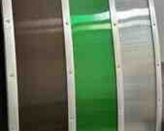 Polikarbonat dam örtükləri