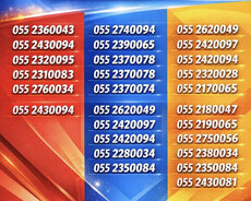 Bakcell Nomre 0552430094