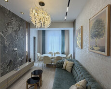 3 Otaqlı Kupçalı Təmirli Mənzil Satılır