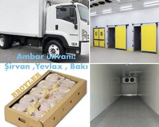 soyuducu yuk avtomobil və məshul