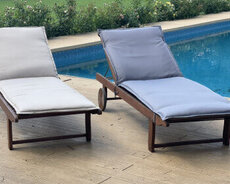 şezlonqlar lejankalar üçün matras tikilişi