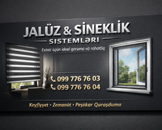 eviniz və ofisiniz üçün jalüz və sineklik