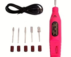 Usb ilə işləyən elektrikli dırnaq drel dəsti