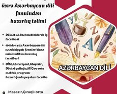 İbtidai (1-4-cü) sinif üzrə Azərbaycan dili fənni hazırlığı