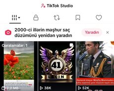 Tik tok hesabı satılır