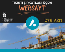 Bizneslər üçün peşəkar Vebsaytların hazırlanması