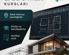 Autocad və 3dmax kursları
