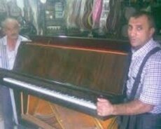 Pianino daşınması.Piano daşıma